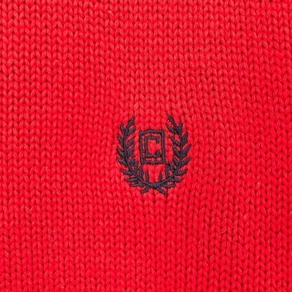 CHAPS Mens NWOT Red Cotton Classic Crewneck Sweater Size XL - Picture 7 of 13
